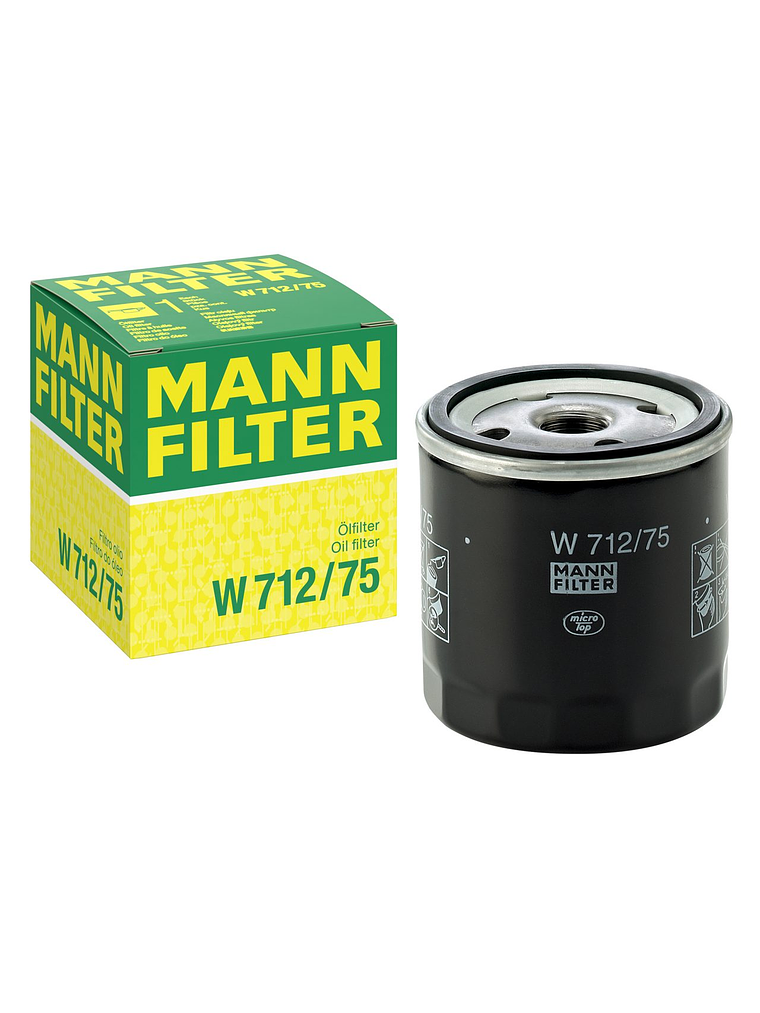 Filtro De Aceite Mann W 712/75 Para Chevrolet Daewoo Fiat 1