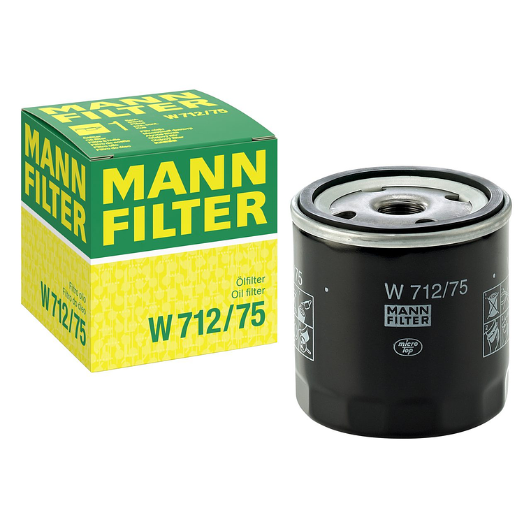 Filtro De Aceite Mann W 712/75 Para Chevrolet Daewoo Fiat 1