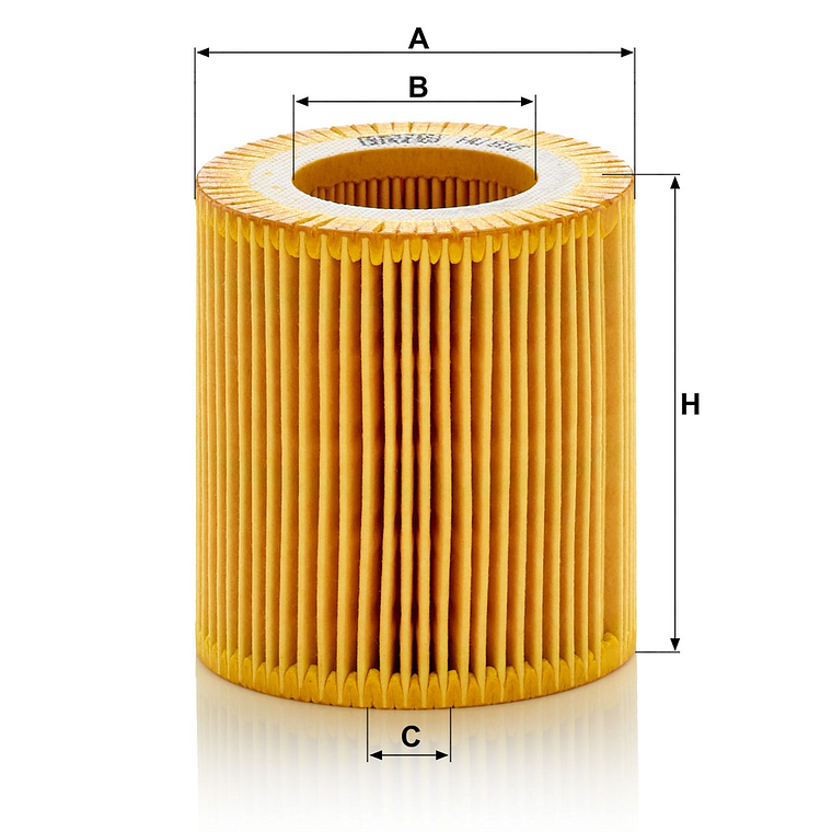 Filtro De Aceite Mann Hu 816 X Para Bmw 2