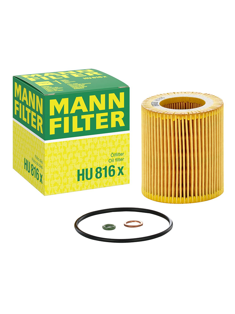 Filtro De Aceite Mann Hu 816 X Para Bmw 1