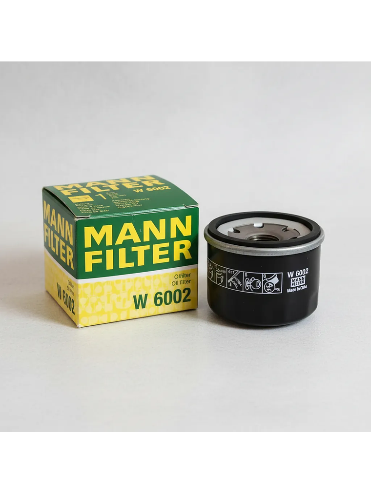 Filtro Aceite Mann W 6002 Suzuki Alto Celerio Ignis S-presso 1