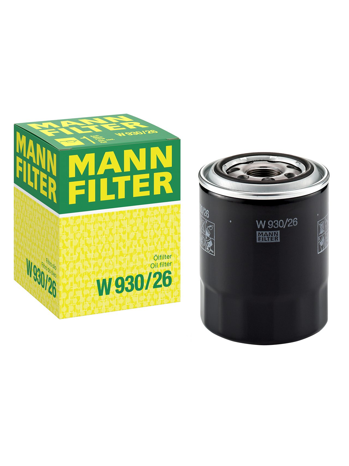 Filtro De Aceite Mann W 930/26 Kia Frontier Hyundai H100 1