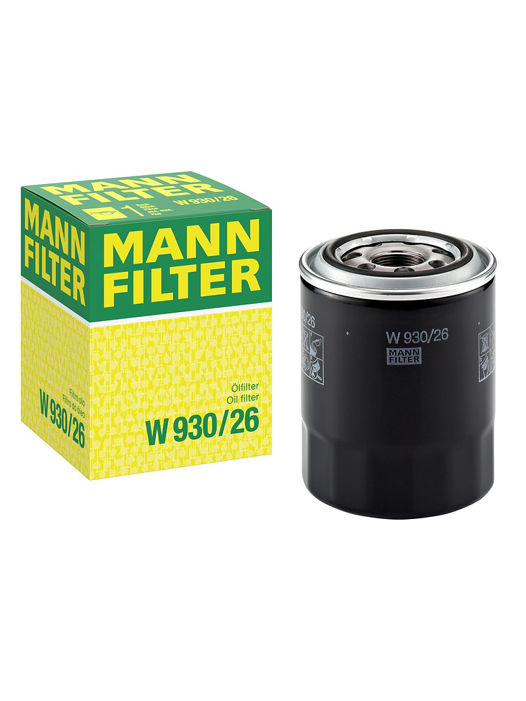 Filtro De Aceite Mann W 930/26 Kia Frontier Hyundai H100 1