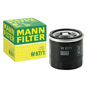 Filtro De Aceite Mann W 67/1 Para Kia Nissan Subaru Samsung