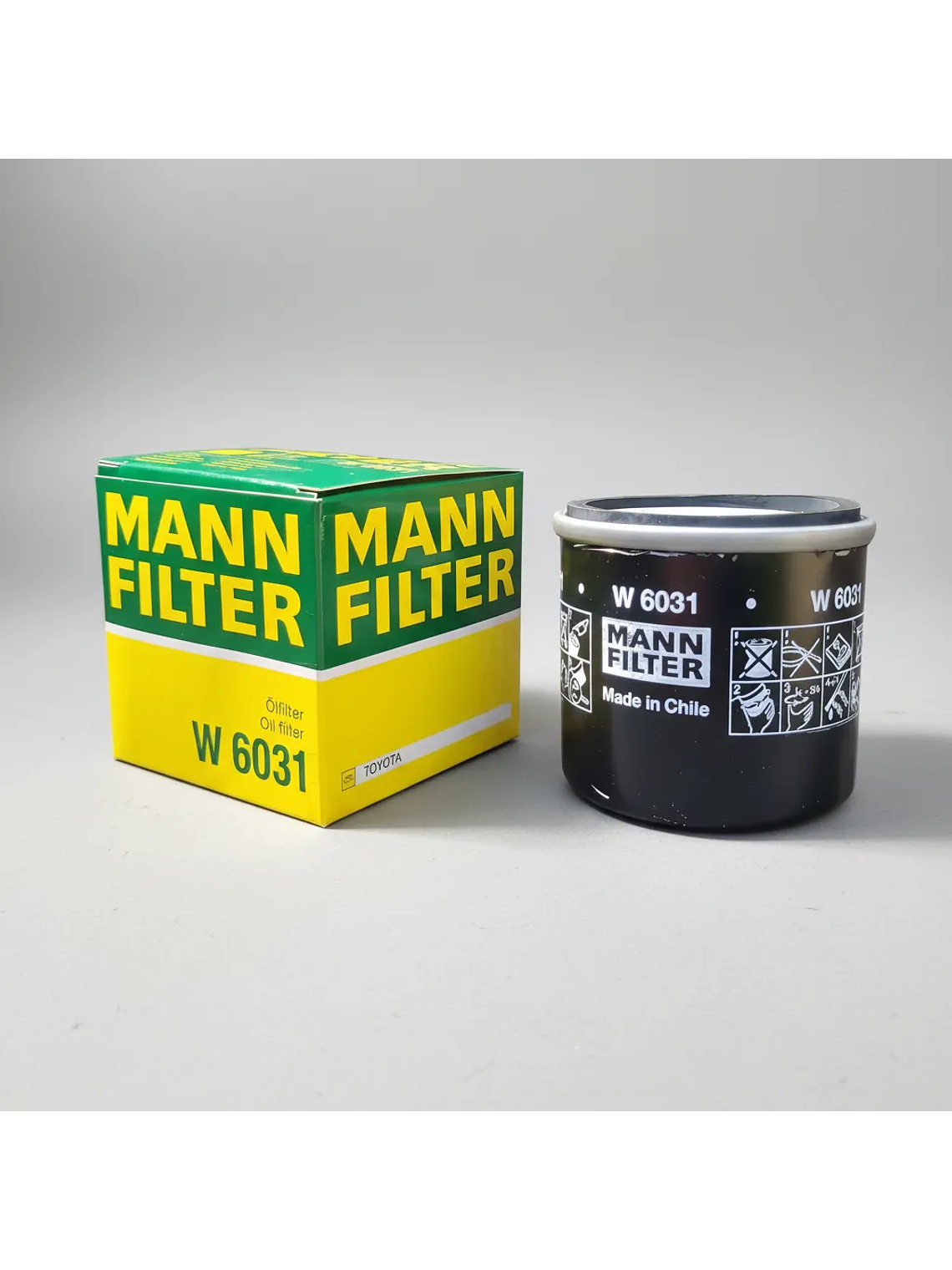 Filtro Aceite Mann W 6031 Toyota Yaris / Yaris Cross 1.5 2