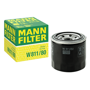 Filtro Aceite Mann W 811/80 Modelo Chevrolet Kia Hyundai Jac