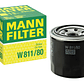 Filtro Aceite Mann W 811/80 Modelo Chevrolet Kia Hyundai Jac - Miniatura 1