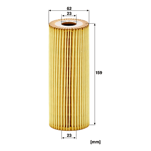 Filtro Aceite Mann Hu 727/1x Para Mercedes-benz Y Ssangyong