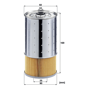 Filtro De Aceite Mann Pf 1050/1 N Para Mercedes Benz