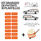 Kit Grabado De Patentes Acido Alta Calidad 16 Plantillas - Miniatura 1