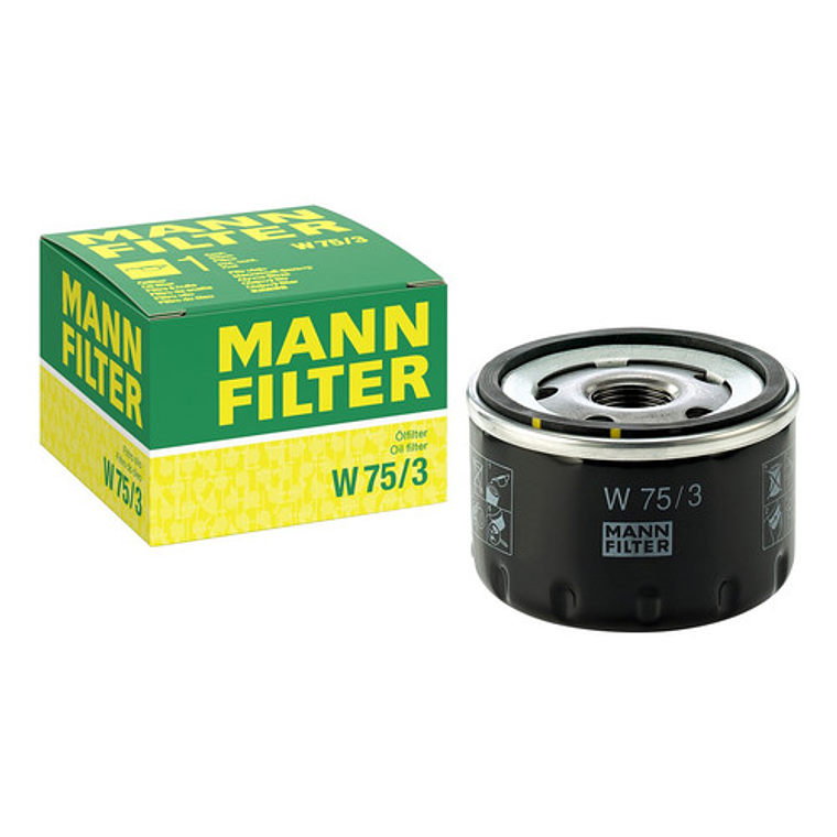 Filtro Aceite Mann W 75/3 Para Renault (varios) 1
