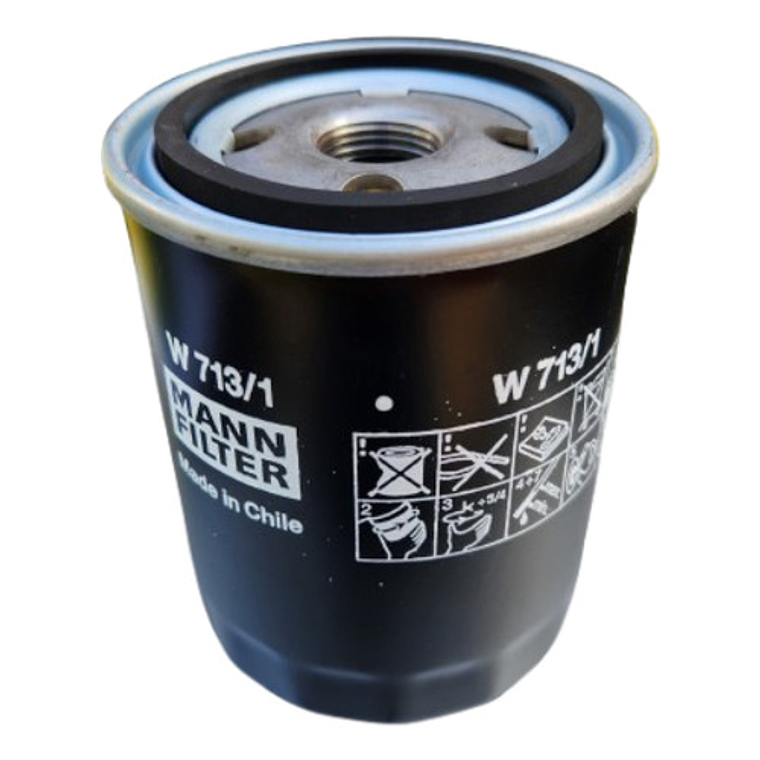 Filtro Aceite Mann W713/1 Para Nissan D21 Y Varios 2