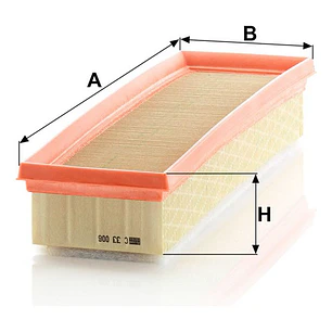 Filtro De Aire Mann C 33006 Para Renault Symbol 1.6