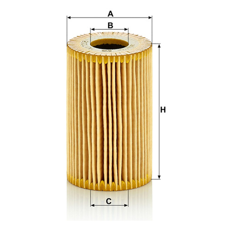 Filtro De Aceite Mann Hu 7008z Para Audi Skoda Volkswagen 2