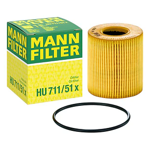 Filtro De Aceite Mann Hu 711/51 X Para Citroen Peugeot Fiat