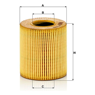 Filtro De Aceite Mann Hu 711/51 X Para Citroen Peugeot Fiat