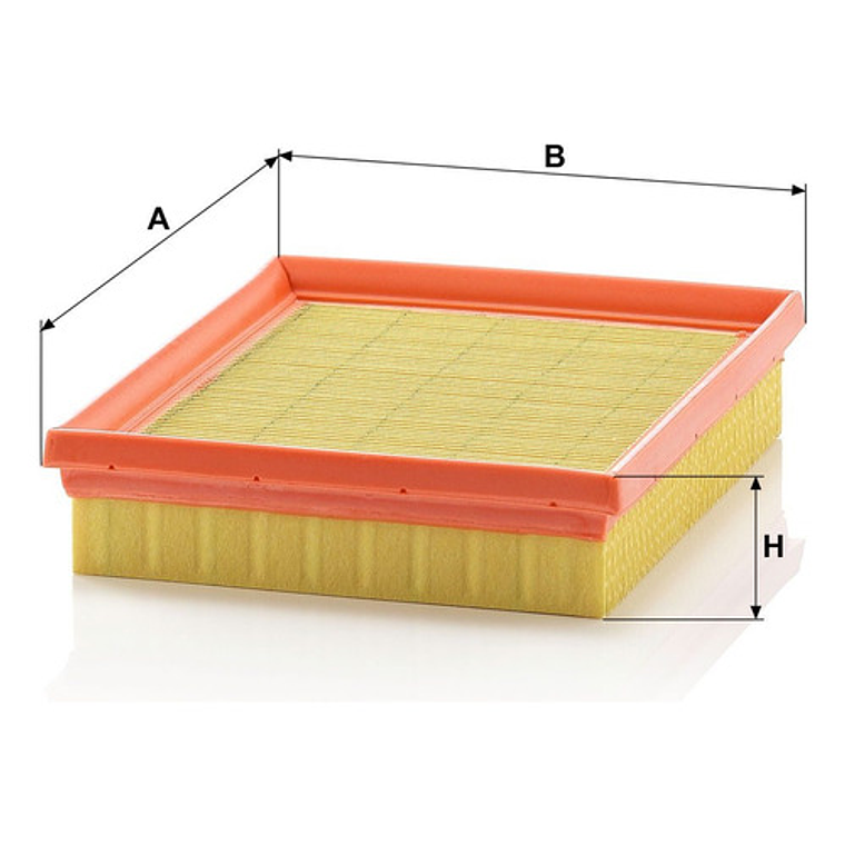 Filtro De Aire Mann C 2159 Para Citroen Xsara Y Peugeot 206 2