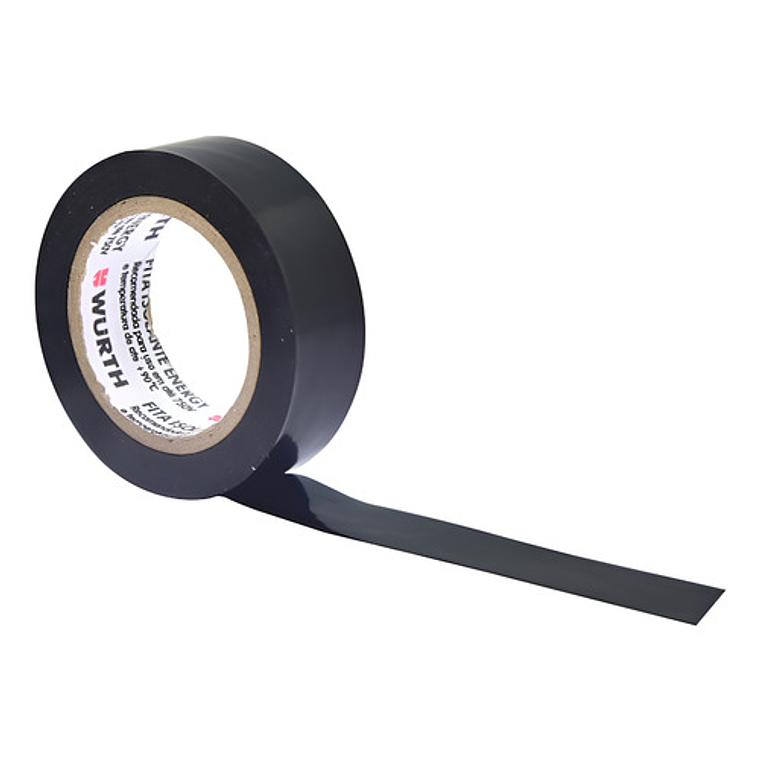Cinta Aislante Eléctrica Pvc Profesional 19mm 10 Metros Negro 19 Mm 1
