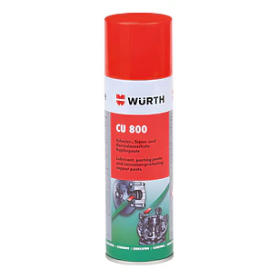 Spray Lubricante Adhesivo De Cobre Cu800 Wurth 300 Ml