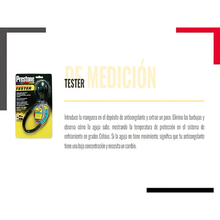 Prestone Antifreeze/coolant Tester 2