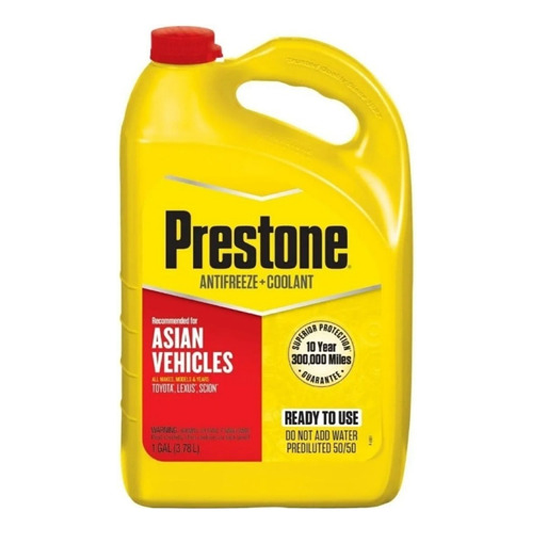 Refrigerante Prestone Asian Red Antifreeze/coolant 50/50 1gl Rojo 6