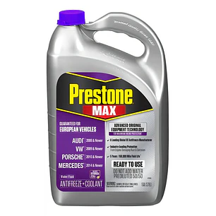 Refrigerante Y Anticongelante 50/50 Prestone Violeta 3.78 Lt