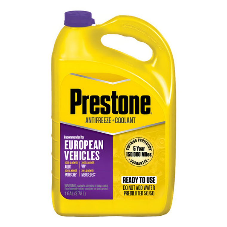 Refrigerante Y Anticongelante 50/50 Prestone Violeta 1 Gal 2