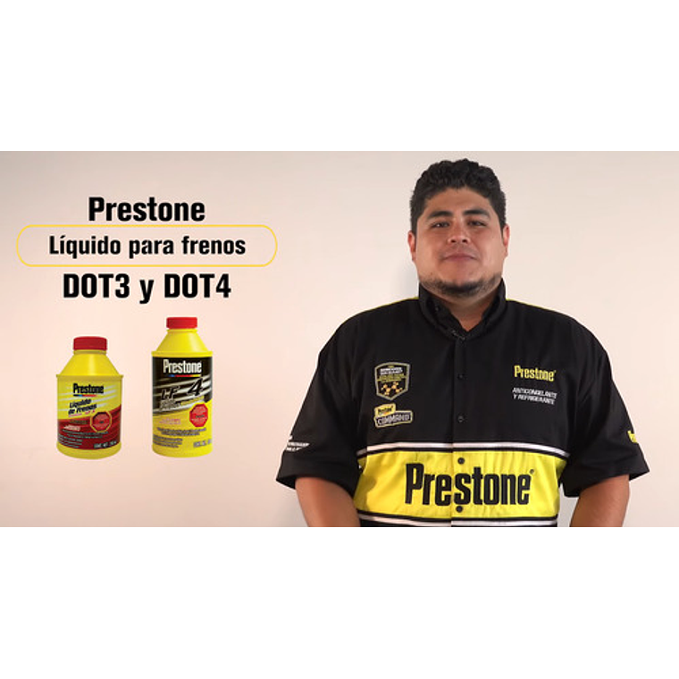 Líquido De Frenos Sintético Prestone Dot 3 Lf3 350 Ml 4