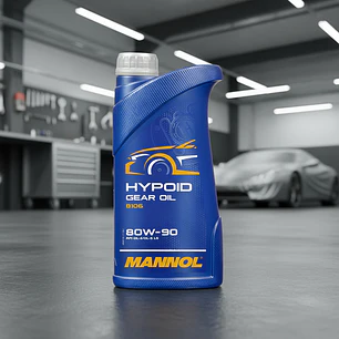 Aceite Caja Y Diferencial 80w90 Gl4 Gl5 1 Litro Mannol