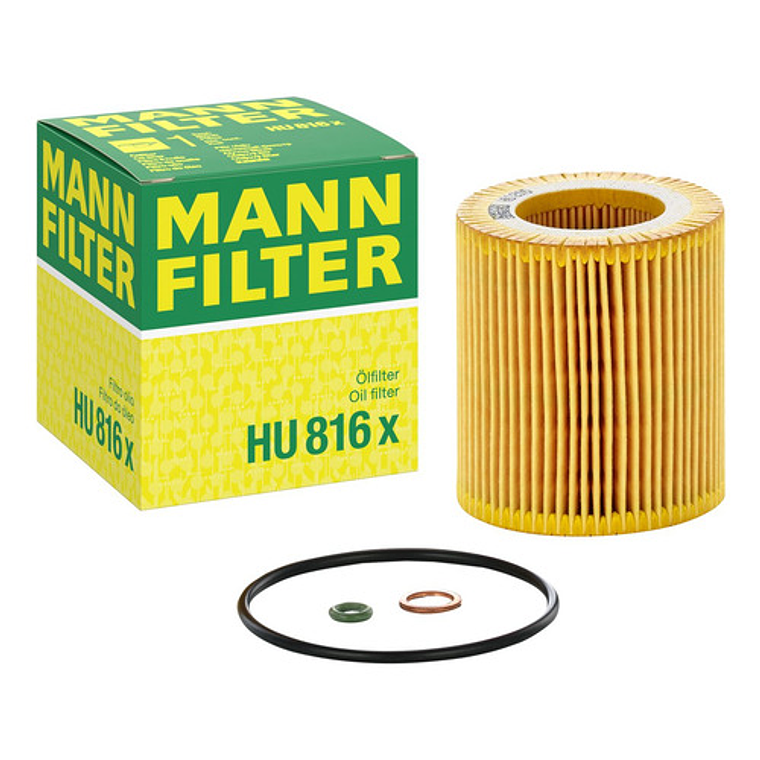 Filtro De Aceite Mann Hu 816 X Para Bmw 1