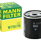 Filtro De Aceite Mann W 712/75 Para Chevrolet Daewoo Fiat - Miniatura 1