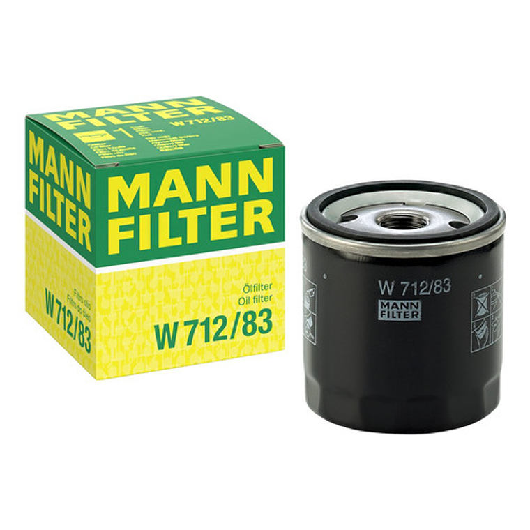Filtro De Aceite Mann 712/83 Exceed Jetour Kaiyi 1