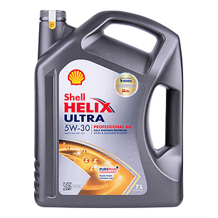 Lubricante Motor Shell Helix Ultra Pro Ag 5w30 7 Litros