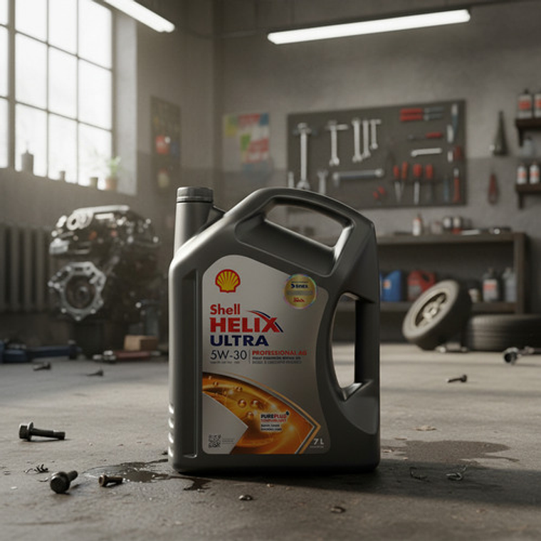 Lubricante Motor Shell Helix Ultra Pro Ag 5w30 7 Litros 2