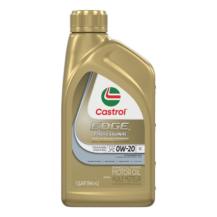 Lubricante Castrol Edge Professional 0w20 Ec Acea C5 946 Ml 1