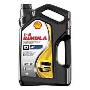 Lubricante Shell Rimula R3 Mv 15w40 Api Cl4 Diesel 4 Litros