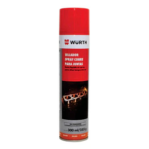 Spray Sellador De Cobre Para Juntas Wurth 300 Ml