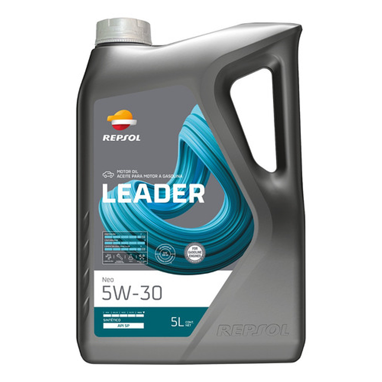 Aceite Sintetico Repsol Leader Neo 5w-30 Api Sp 5 L 1