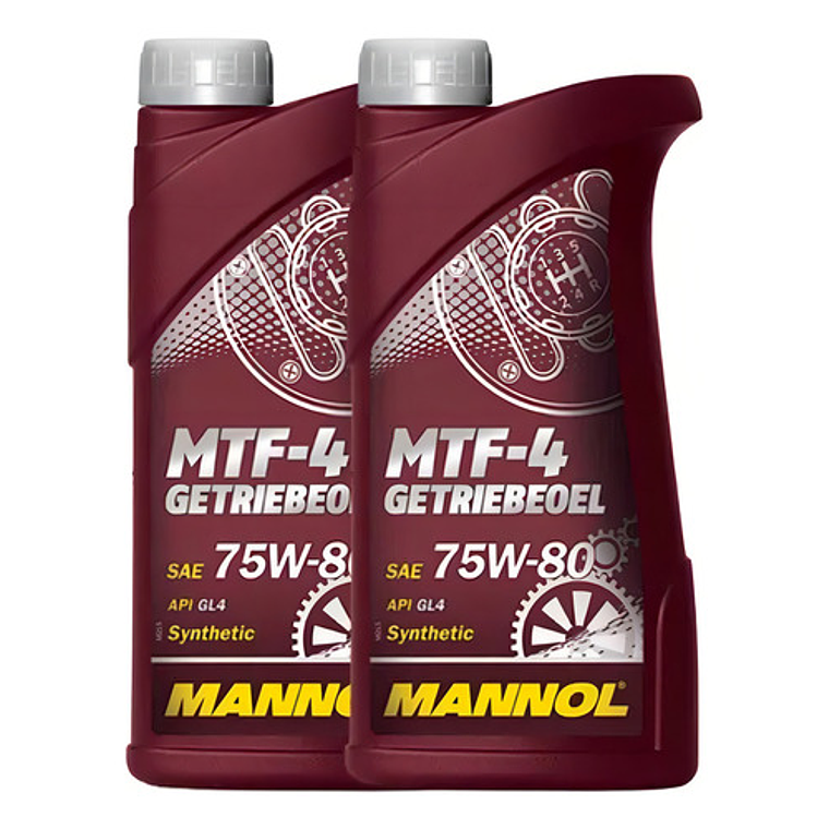 Aceite Para Transmisión 75w80 Mannol Mtf-4 Getriebeoel Gl-4 1