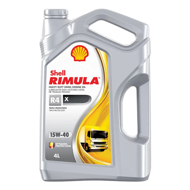 Aceite De Motor Shell Rimula R4 X 15w40 4 Litros 1