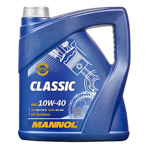 Aceite Para Motor Mannol Semi-sintético 10w-40 Diésel-Gasolina 4l