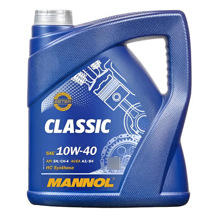 Aceite Para Motor Mannol Semi-sintético 10w-40 Para Auto/camioneta De 1 Unidad X 4l 1