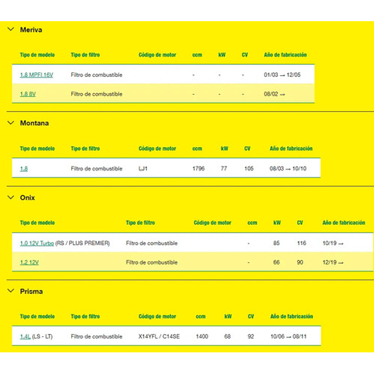 Filtro De Combustible Mann Wk 58 Chevrolet Fiat Jeep Ram 3