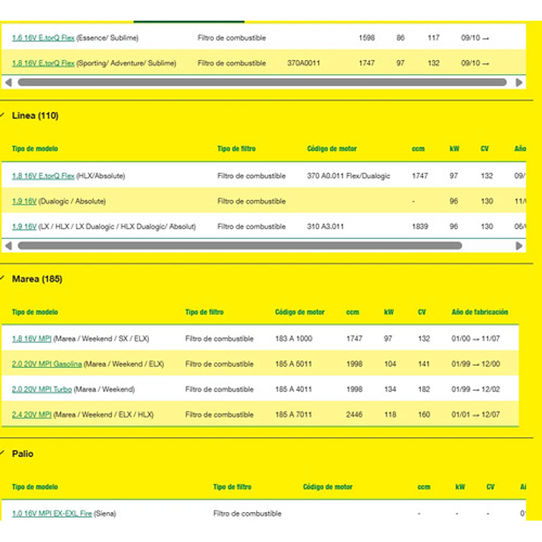 Filtro De Combustible Mann Wk 58 Chevrolet Fiat Jeep Ram 12