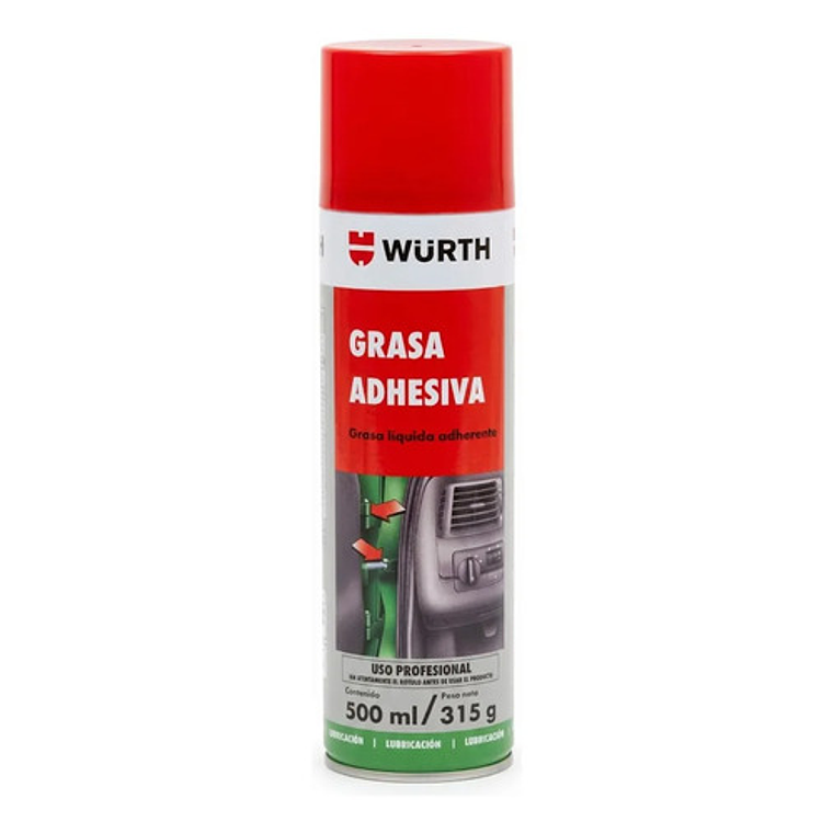 Grasa Líquida Lubricante Adhesiva Wurth 500 Ml 1