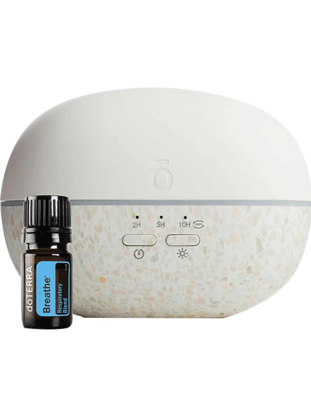 Difusor electrico dōTerra Pebble +  Breathe 5 mL   1