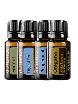 Kit doTerra de Bienestar Digestivo Esencial | Vive Esencial