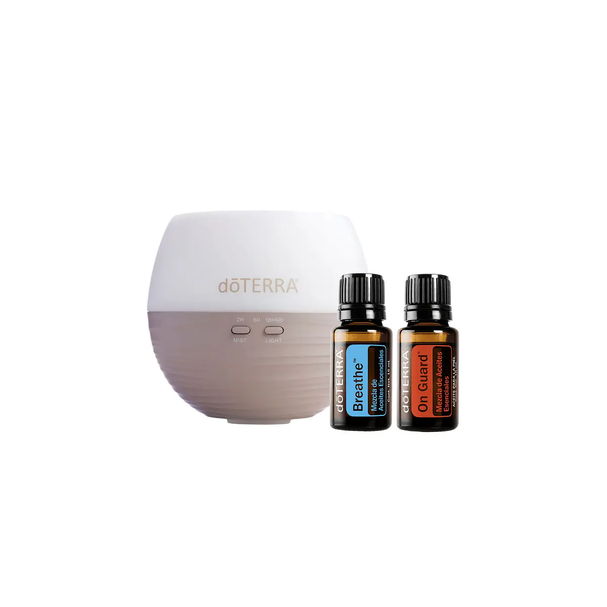 Kit Respiratorio doTerra doTERRA: Difusor + Mezclas Breathe