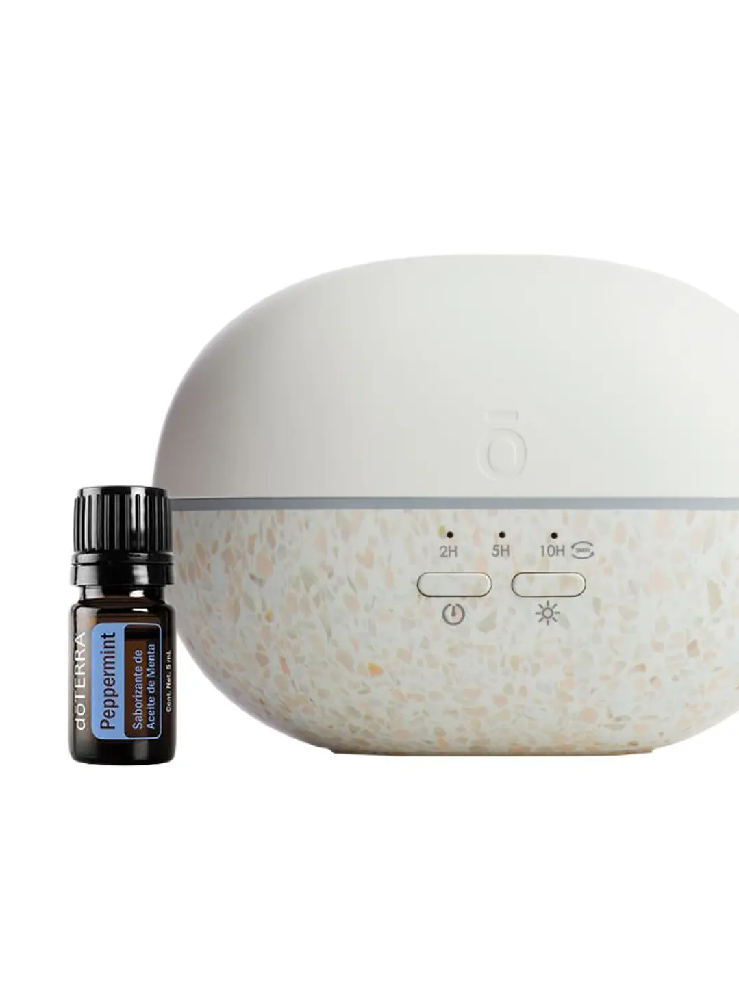 Difusor electrico dōTerra Pebble + Menta 5 ml 1