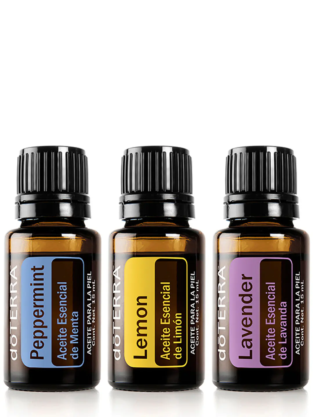 Aceites esenciales doterra Trio básico  15 ml | Vive Esencial 1